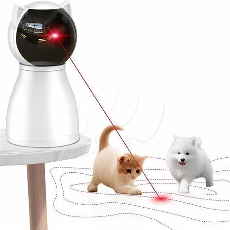 Automatic Cat Laser Toy – 3 Speed Modes & USB Rechargeable